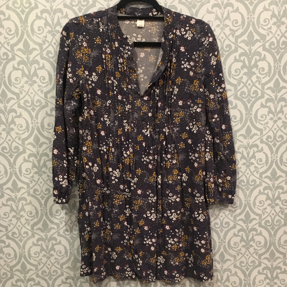 Blue Floral Dress
